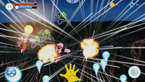 Dragon Z Saiyan Blast War