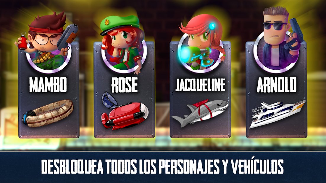 Ramboat: Corre, Salta, Dispara. Juego sin Internet