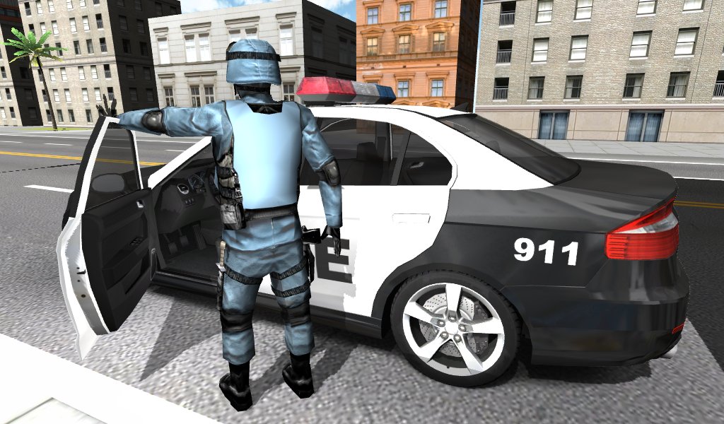 Police Car Racer 3D