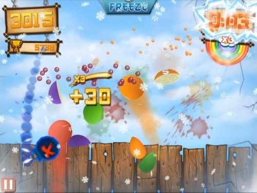 Fruit Ninja vs Skittles