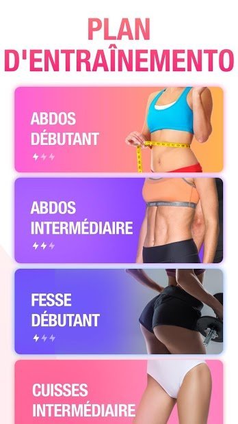 Fitness femme - Entraînement pour femmes