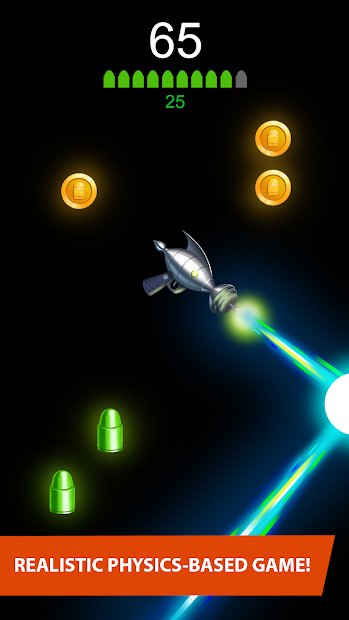 Fly the Gun - Flip Weapons Flippy Simulator Game