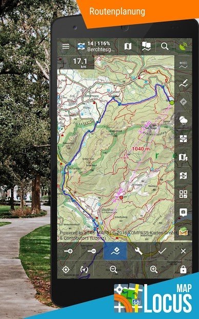 Locus Map Pro - Outdoor GPS Navigation und Karten