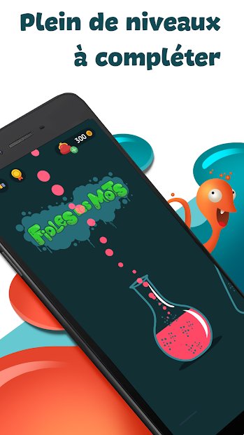 Mot-lécule - mots mêlés