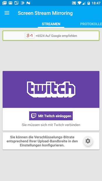 Screen Stream Mirroring