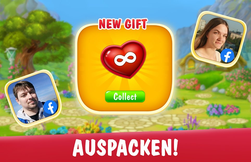 Garden Pets Puzzle - Spiele Match 3