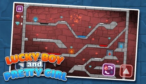 LuckyBoy and PrettyGirl - Crystal Temple Maze