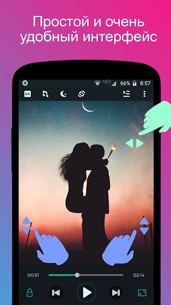 Видео плеер с нормализацией звука