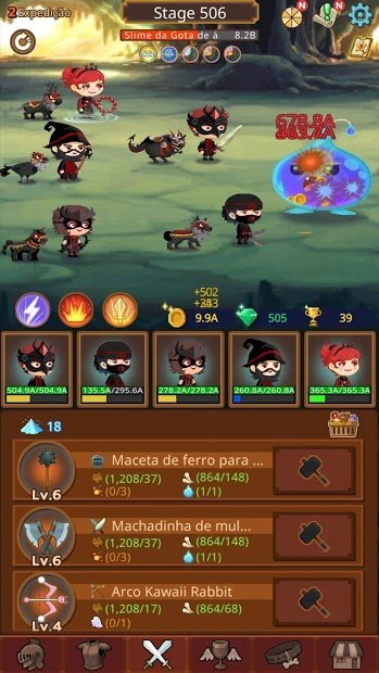 Job Hunt Heroes : Idle RPG