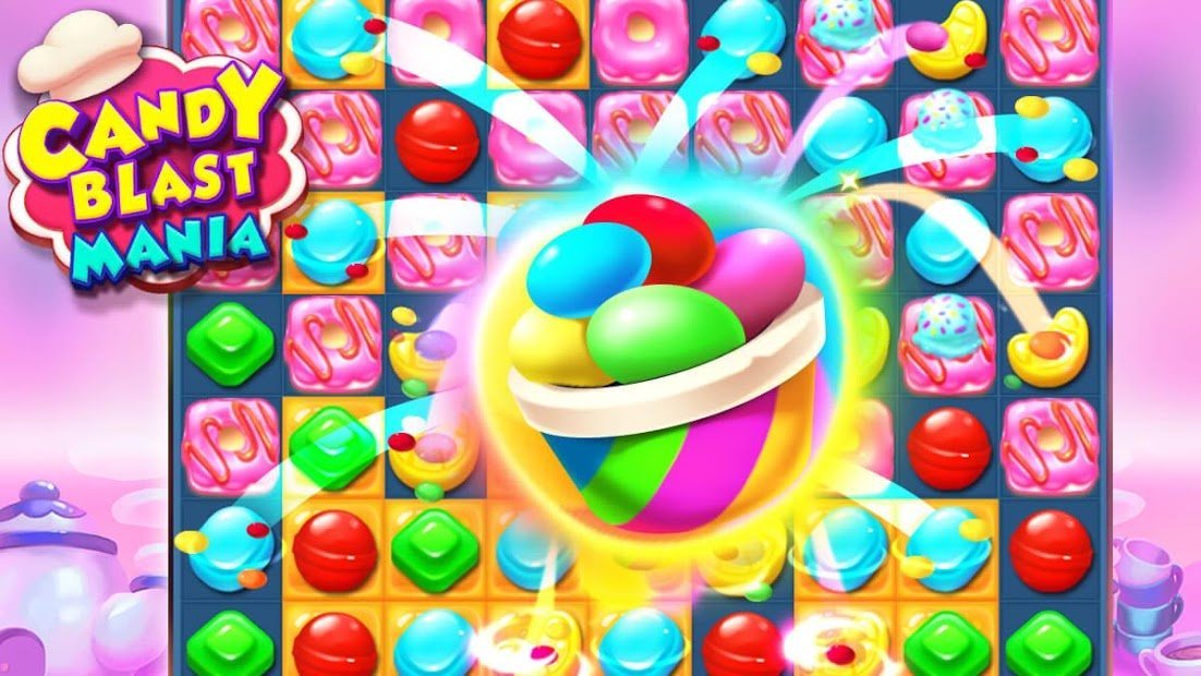 Candy Blast Mania - Match 3 Puzzle Game