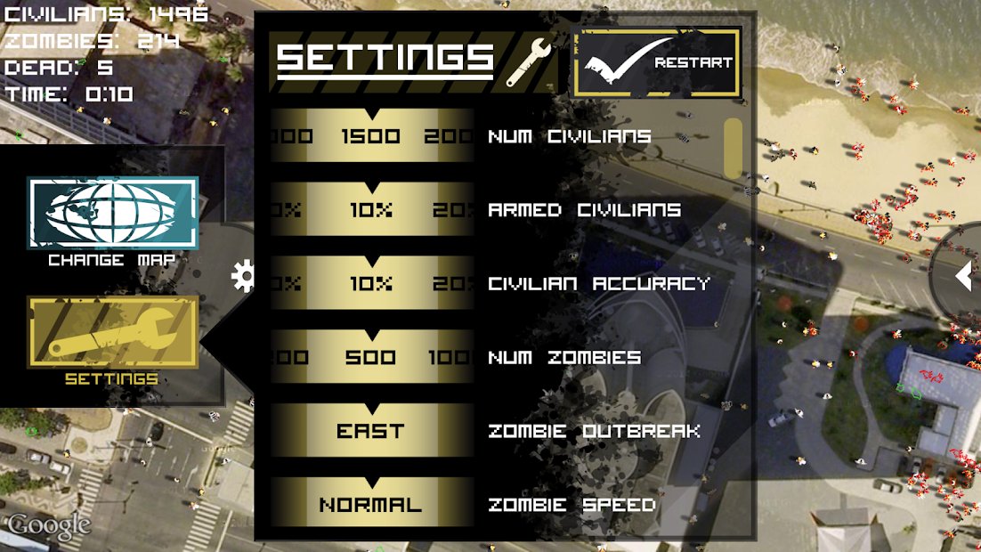 Zombie Outbreak Simulator