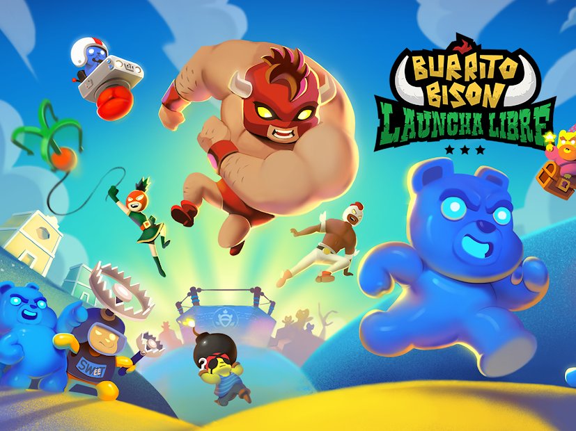 Burrito Bison: Launcha Libre