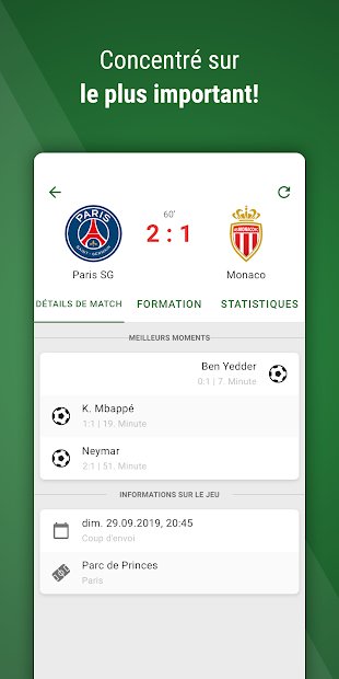 GoalAlert - L'appli de football la plus rapide