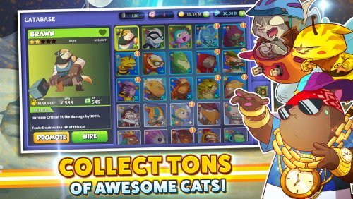 Tap Cats Idle Warfare