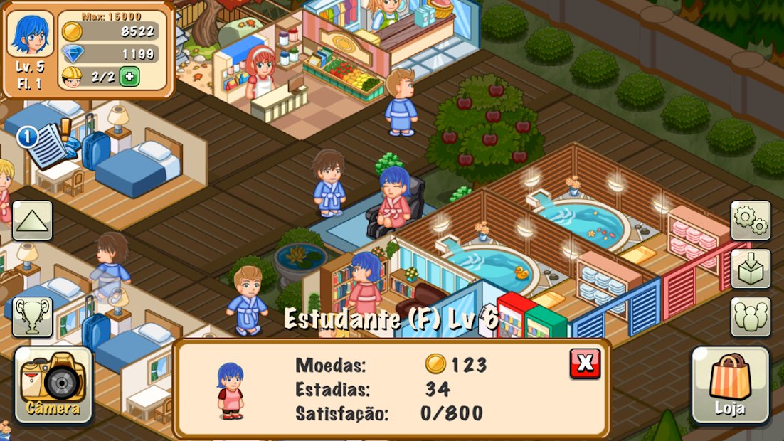 Hotel Story: Jogo de Resort