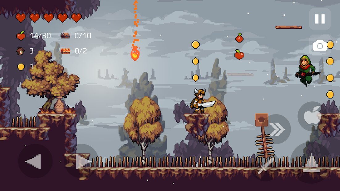 Apple Knight: Action Platformer