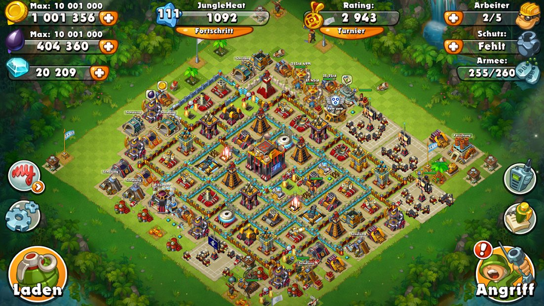 Jungle Heat: War of Clans