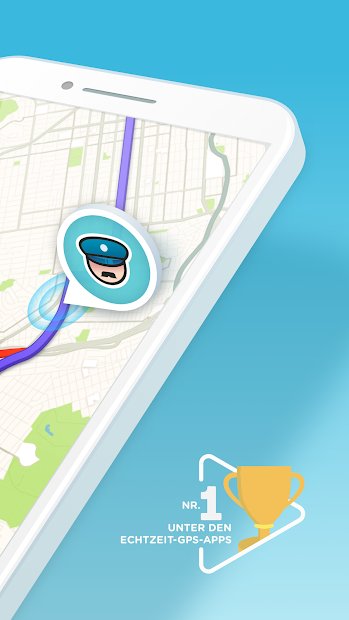 Waze - GPS, Echtzeit-Navigation, Karten & Verkehr