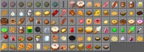 Mod d'extension alimentaire pour Minecraft