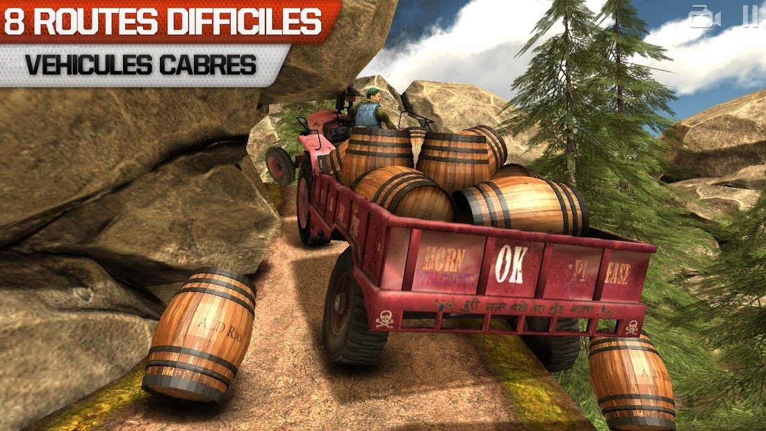 Chauffeur de camion 3D:Offroad