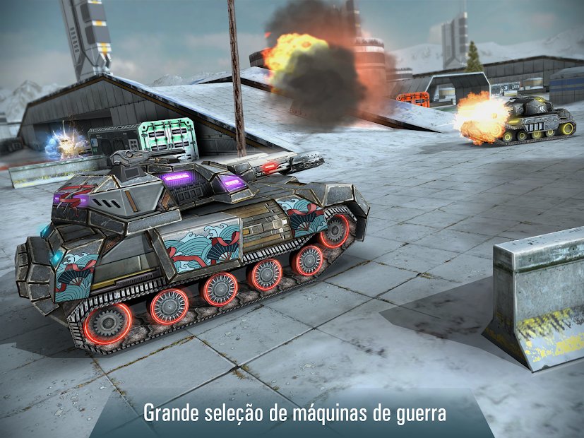 Iron Tanks: Jogos de Tanques Multiplayer Grátis