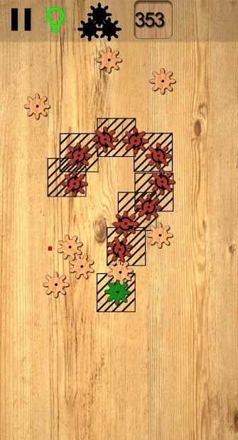 Шестеренки логические головоломки