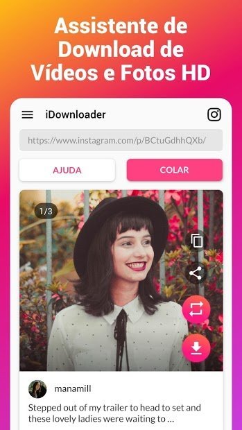 Baixar Vídeos do Instagram - Repostar Instagram