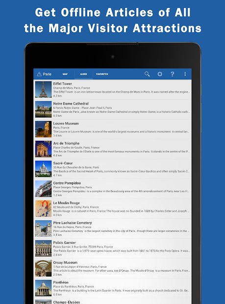 City Guides & Offline Maps