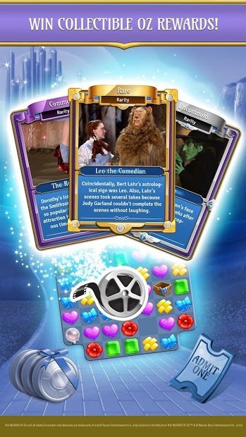 The Wizard of Oz Magic Match 3 Puzzles & Games