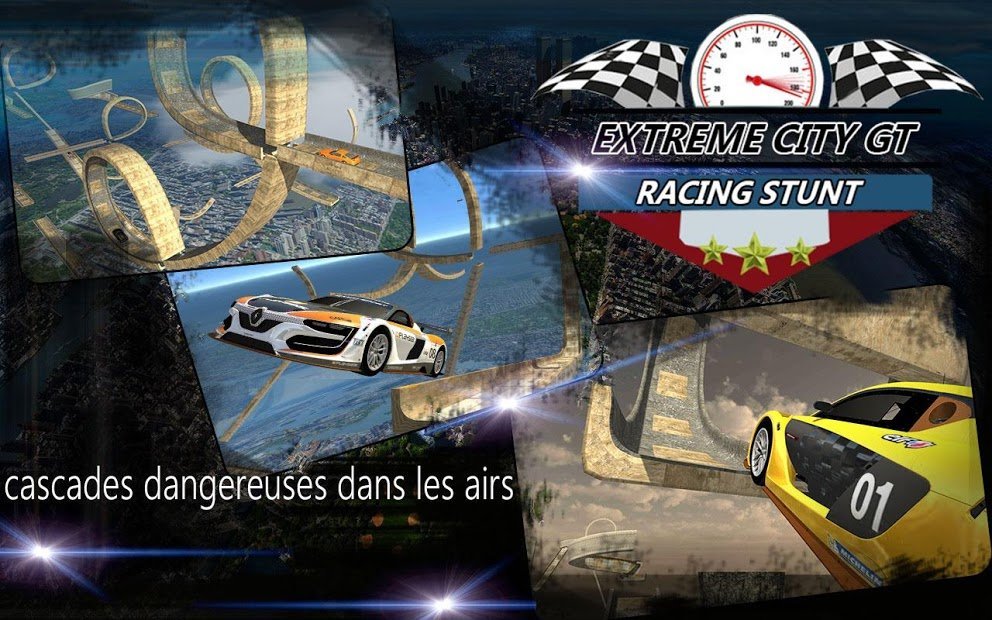 extrême cascades gt de course