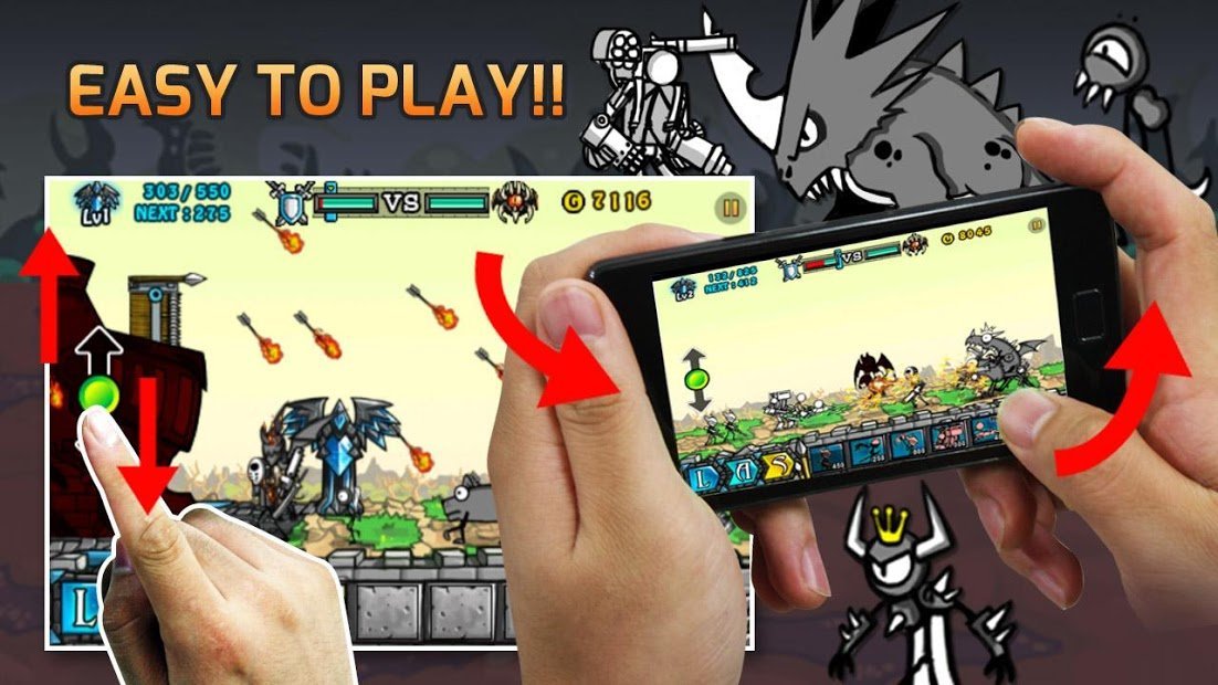 Download Cartoon Wars 2 v1.1.2 (Mod: unlimited money) APK on Android free