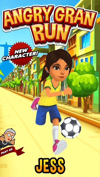 Angry Gran Run - Running Game