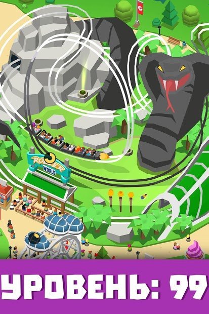 Idle Theme Park Tycoon - Recreation Game