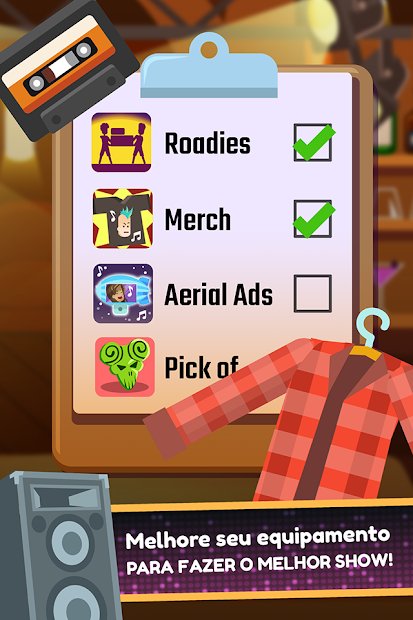 Epic Band Clicker - Seja Músico e Rock Star!