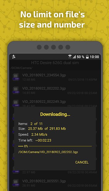 FileCOM - WiFi File Transfer