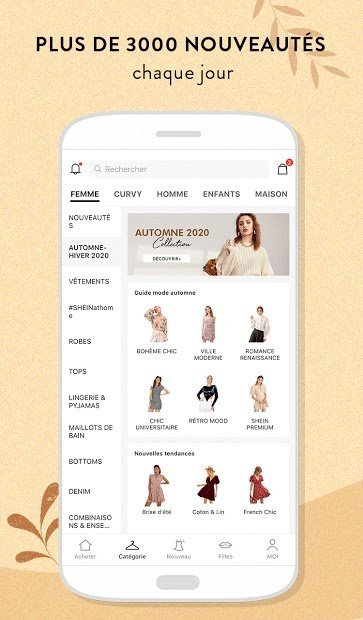 SHEIN-Vente Privee Mode Femme