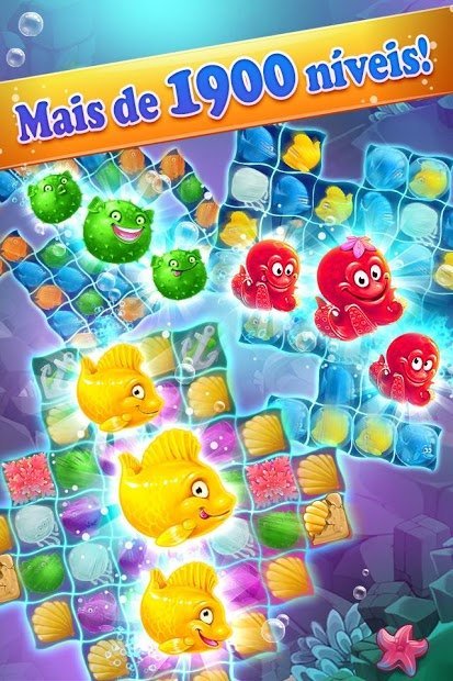 Mermaid-puzzle match-3 tesouro
