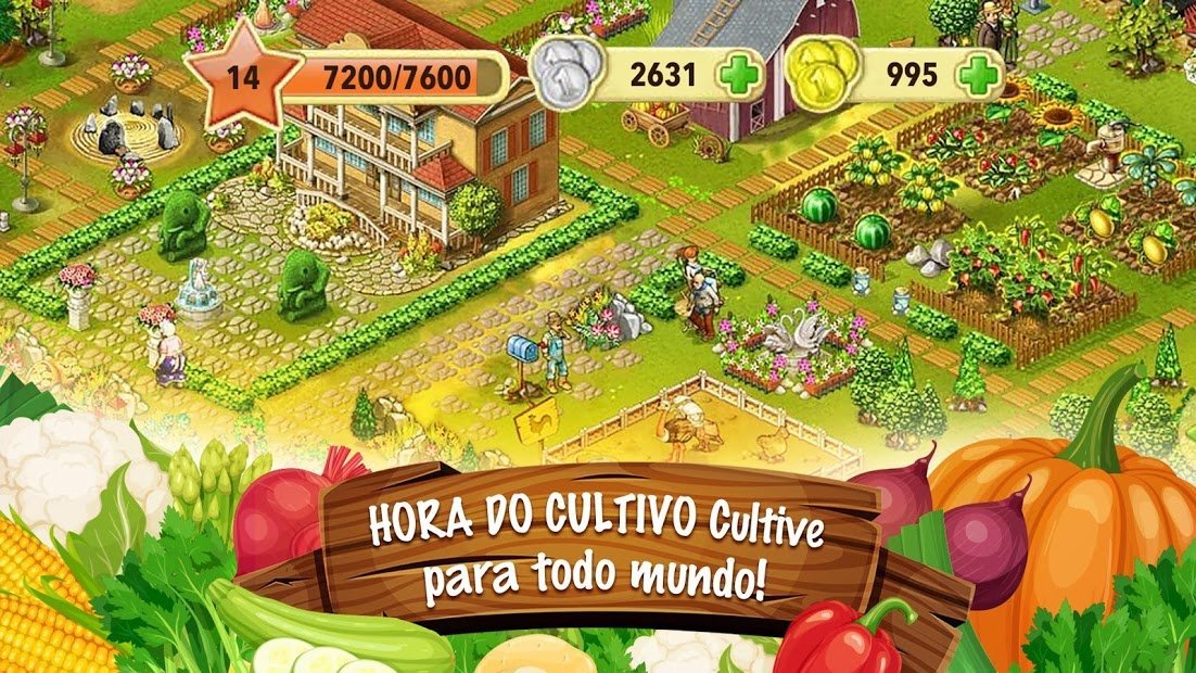 Fazenda de Jane: jogo colheita