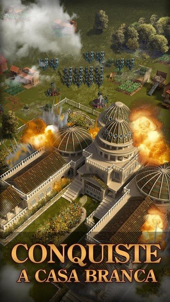 Guerra e Paz: MMO de Estratégia, Batalha e Açao