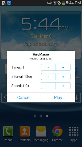 HiroMacro Auto-Touch Macro