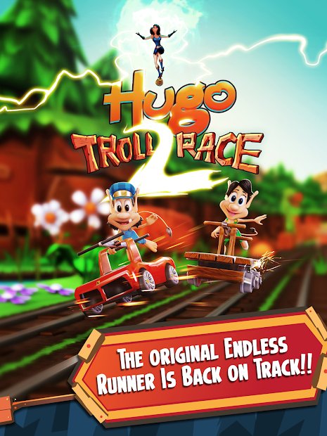 Hugo Troll Race 2: The Daring Rail Rush