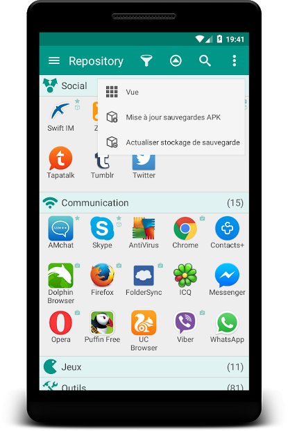 Glextor AppMgr & Organisateur