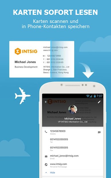 CamCard - Business Card Reader