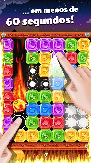 Diamond Dash: jogo de diamantes online - match-3