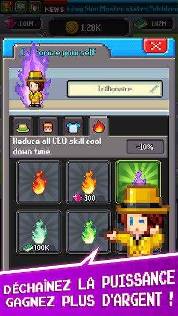 Trillionaire en folie – Simulateur d’entreprise