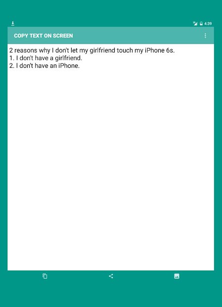 Copy Text On Screen pro