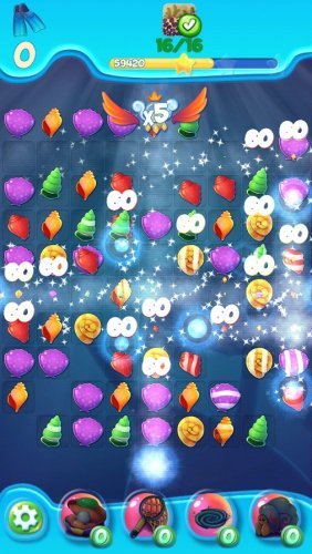 Finding Fish Frenzy: Seashells