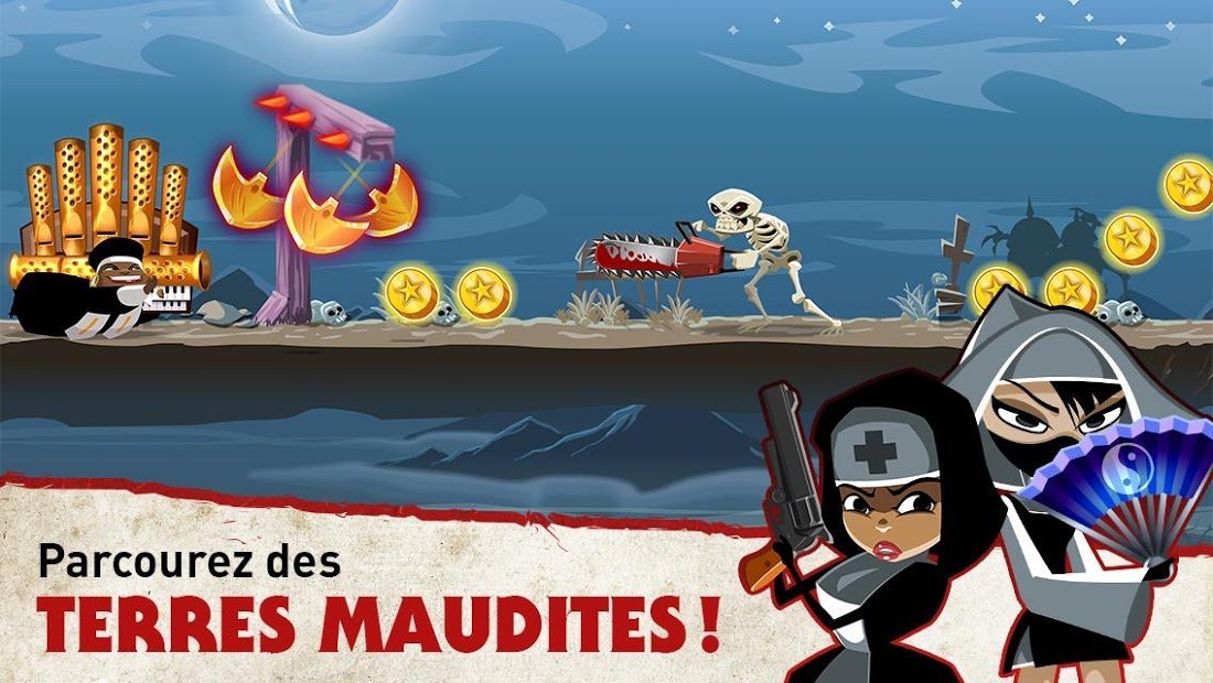 Nun Attack: Run & Gun