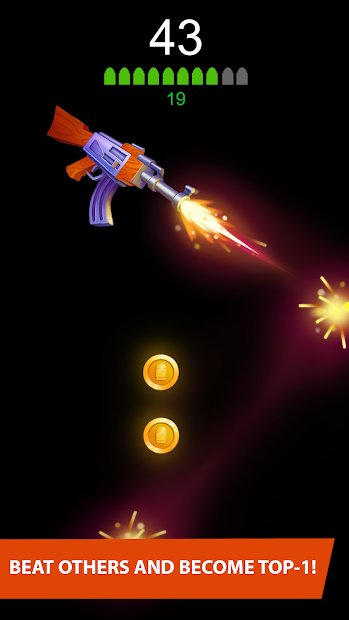 Fly the Gun - Flip Weapons Flippy Simulator Game