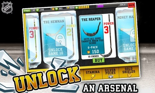 NHL Hockey Target Smash